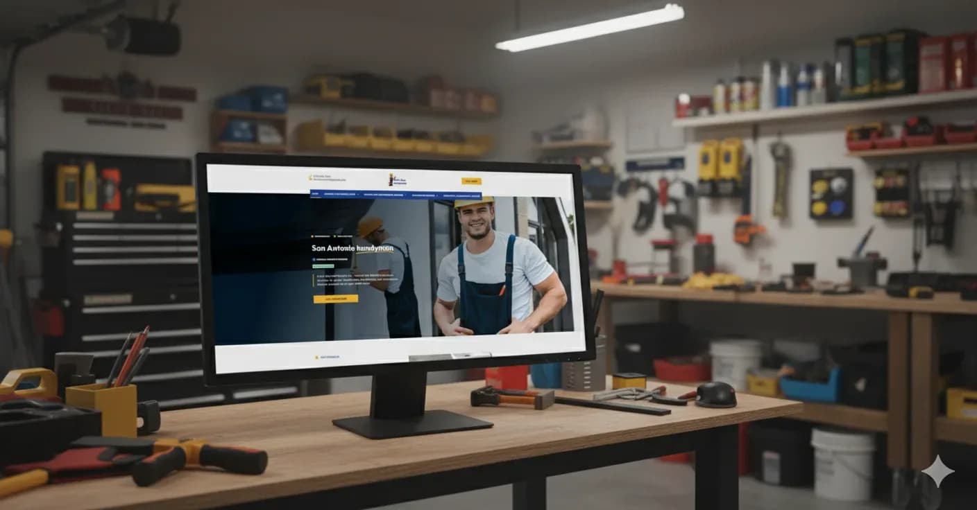 Handyman Web Design: 7 High-Impact Upgrades for Local Leads website screenshot