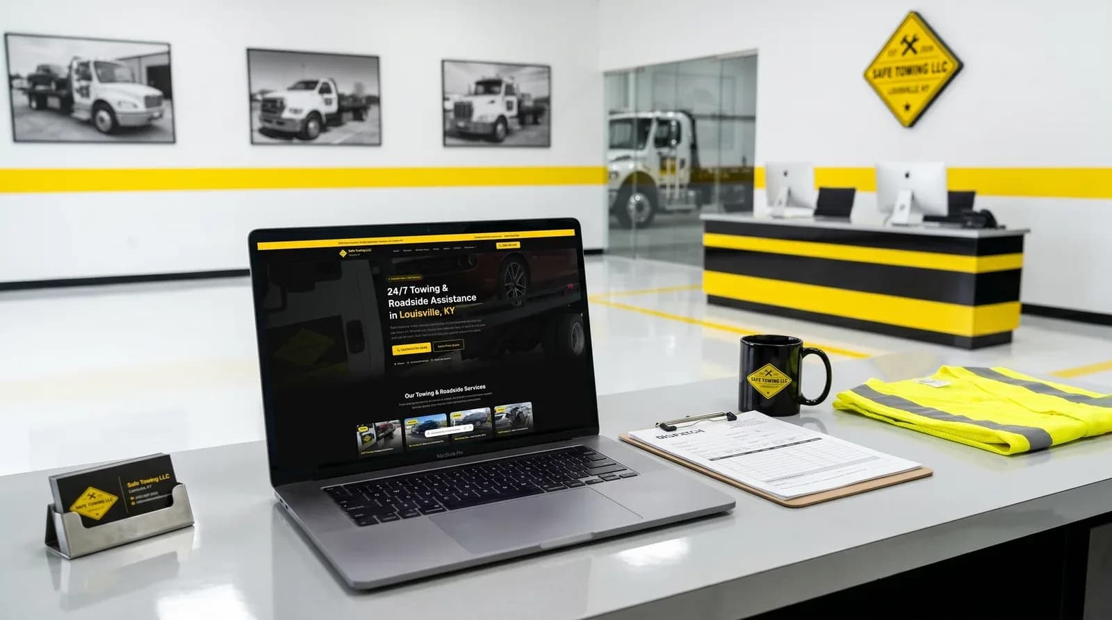 Safe Towing LLC: 24/7 Towing Website, SEO & Google Ads
