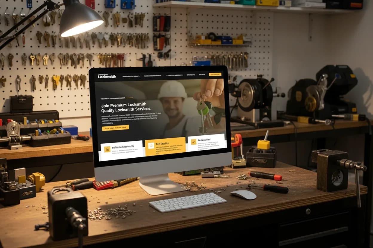Locksmith Web Design: 9 Proven Wins for Local SEO & Leads website screenshot