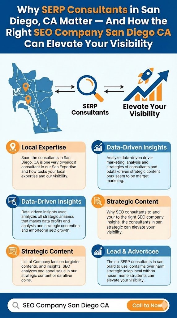 Why SERP Consultants in San Diego, CA Matter - And How the Right SEO Company San Diego CA Can Elevate Your Visibility
